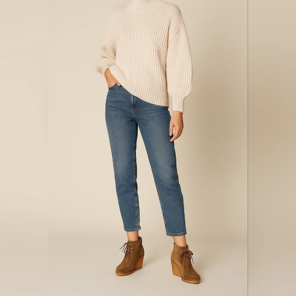 What‎ For Suede Wedge Booties – Size 39 (US 8.5–9)